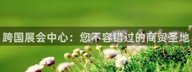 果博注册会员维wckk389：跨国展会中心：您不容错过的商贸圣地