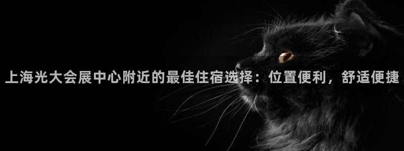 果博代理电话多少：上海光大会展中心附近的最佳住宿选择：位置便利，舒适便捷