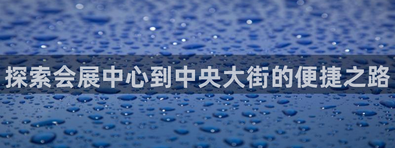 果搏代理：探索会展中心到中央大街的便捷之