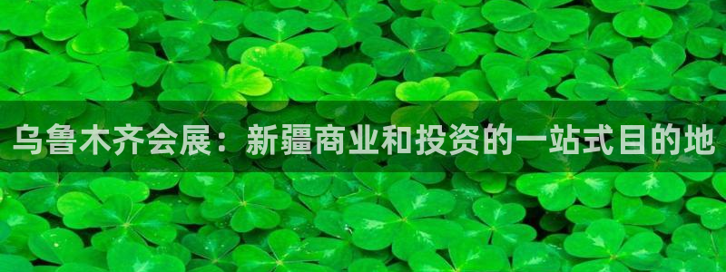 果博公司客服微信：乌鲁木齐会展：新疆商业和投资的一站式目的地