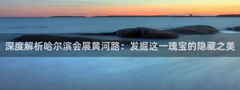 果博东手机版下载开户：深度解析哈尔滨会展黄河路：发掘这一瑰宝的隐藏之美