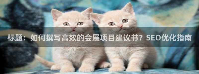 果博平台真实吗安全吗可信吗是真的吗：标题：如何撰写高效的会展项目建议书？SEO优化指南