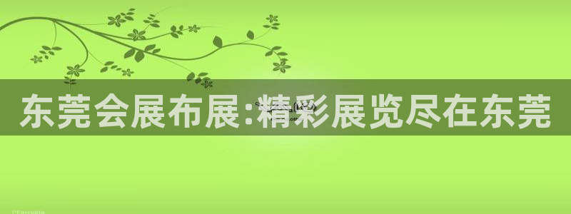 苹果手机能下载果博吗：东莞会展布展:精彩